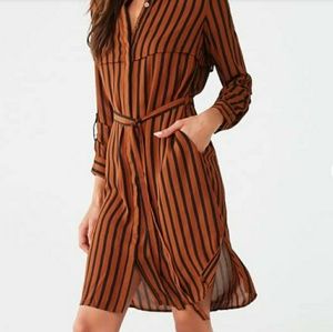 F21 Striped Dress